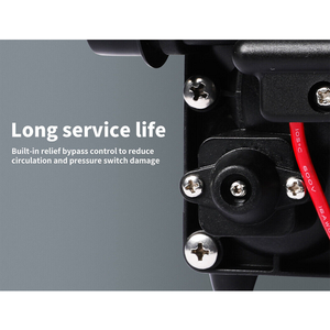 12V Caravan Water Pump | High Pressure | Self-priming | RV Camping Boat | 70PSI | 20.8L/M