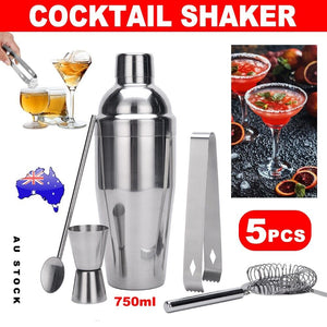 Boston Cocktail Shaker Set | Maker Mixer Martini Spirit Bar Strainer | Bartender Kit