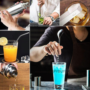 20Pcs Cocktail Shaker Set | 750ml Martini Strainer | Bartender Kit | Bar Spirits Maker