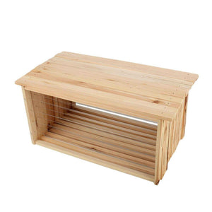 10x Wire Beehive Frame | Assembled Wood Steel | Unwaxed Deep Hive Frames | Beekeeping