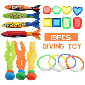 Kids Pool Diving Toys Set | Underwater Games | Fun Swimming Training | Summer Toys