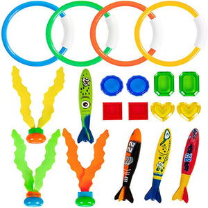Kids Pool Diving Toys Set | Underwater Games | Fun Swimming Training | Summer Toys