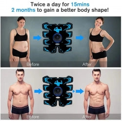 ABS Stimulator EMS Toner Massager | Abdominal Trainer | Muscle Fitness | Body Exercise