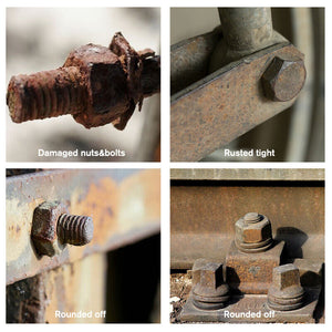 13-Piece Impact Bolt & Nut Remover Set | Nut Extractor Socket | Bolt Remover Tool