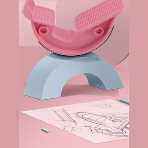 Pink Calf Massage Foot Rocker | Plantar Stretch Board | Ankle Pedal Stretcher | Calf Pain Relief