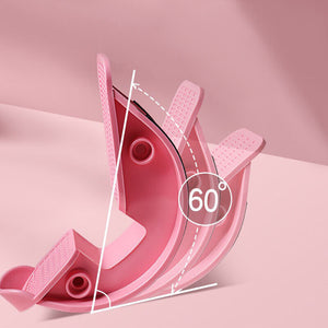 Pink Calf Massage Foot Rocker | Plantar Stretch Board | Ankle Pedal Stretcher | Calf Pain Relief