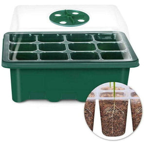 10 Set 12-Hole Plant Seed Grow Box | Propagation Nursery Seedling Starter Tray