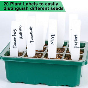 10 Set 12-Hole Plant Seed Grow Box | Propagation Nursery Seedling Starter Tray