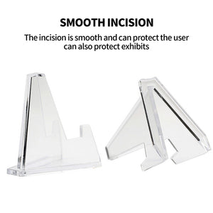 12PCS Acrylic Clear Stand | Trading Card PSA | Pokemon Card Holders Stand