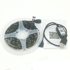 RGB LED Strip Lights | 4M | IP65 Waterproof | 300 LEDs | USB Bluetooth Control