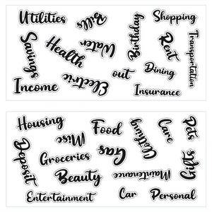 A6 PU Leather Notebook Binder | Budget Planner | Cash Pockets | Organized & Stylish