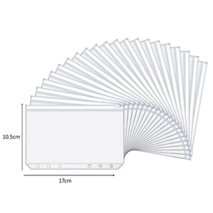 A6 PU Leather Notebook Binder | Budget Planner | Cash Pockets | Organized & Stylish