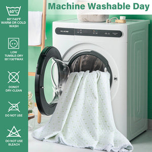 Bamboo Cotton Mattress Protector | Waterproof S Fitted Cover | Comfortable & Durable