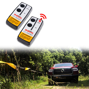 X-BULL 2x Wireless Winch Remote Control | 12 Volt | 150ft Handset Switch | 4WD