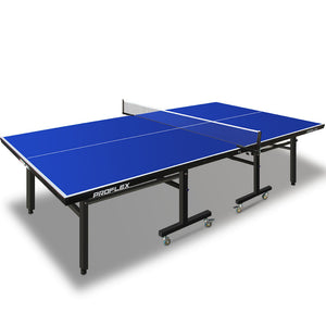 Proflex Table Tennis Table | 4 Player Ping Pong Paddle & Ball Pack