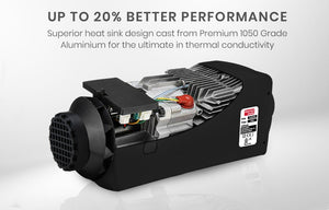Thermomate Diesel Heater 12V 5kW | Caravan Tank | Remote Camper Trailer Van | Air Motorhome Parking RV