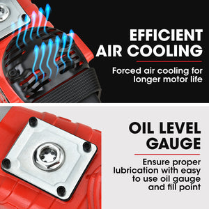 BAUMR-AG Electric Demolition Jackhammer | 2400W Pro-Grade | 3 Bonus Chisels | Carry Case