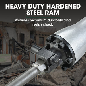 BAUMR-AG Electric Demolition Jackhammer | 2400W Pro-Grade | 3 Bonus Chisels | Carry Case