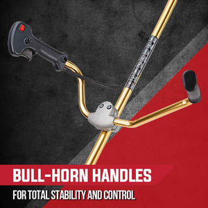 Baumr-AG Brushcutter | 65cc | Whipper Snipper | Multi Tool | Trimmer & Pole Attachments