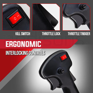 Baumr-AG Brushcutter | 65cc | Whipper Snipper | Multi Tool | Trimmer & Pole Attachments