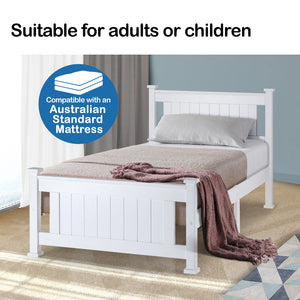 Kingston Slumber | Single Wooden Bed Frame | Kids & Adults Bedroom Furniture