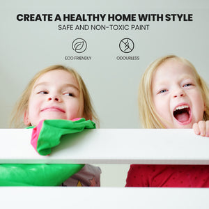 KINGSTON SLUMBER Wooden Kids Single Loft Bed Frame | Built-in Desk | White