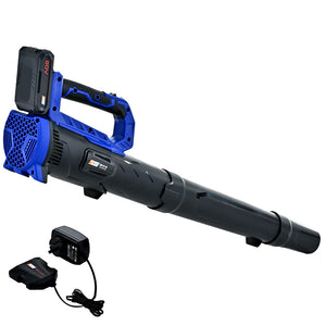 POWERBLADE BW4 20V Cordless Electric Leaf Blower Kit | Battery & Fast Charger Included