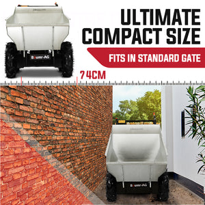 BAUMR-AG Mini Motorised Dumper | Tracked Petrol Powered Wheelbarrow