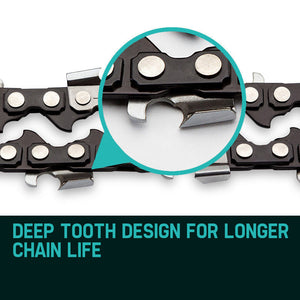 BAUMR-AG Chainsaw Chain | 12" Bar Replacement | 3/8 .050 Gauge DL 44