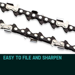 BAUMR-AG Chainsaw Chain | 12" Bar Replacement | 3/8 .050 Gauge DL 44