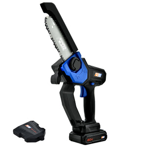 POWERBLADE SW6 | 20V Cordless Mini Chainsaw Kit | Electric Tree Pruner | Battery & Fast Charger