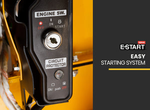MICHIGAN Petrol Wood Chipper | 18HP 420CC | Commercial Tree Mulcher | Electric Key Start | Ravenger 1850