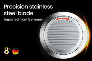 EUROCHEF Commercial Meat Slicer | 8" Blade | 280W | Electric Deli Cutter | 200mm