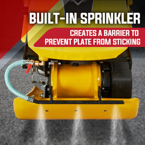 Baumr-AG | Plate Compactor | 111kg | 400x545mm | 7.0HP | Sprinkler System | BCX-800