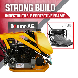 Baumr-AG | Plate Compactor | 111kg | 400x545mm | 7.0HP | Sprinkler System | BCX-800