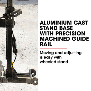 BAUMR-AG Core Drill Kit | 3200W | 280mm | Wet/Dry | With Wheeled Stand & 127mm Bit | Concrete Coring