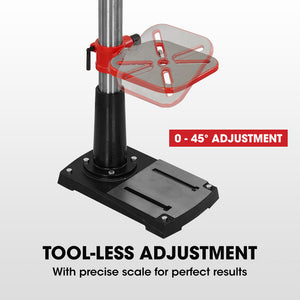 Baumr-AG | Floor Drill Press | 600W | 12” Pedestal | 16 Speeds | 16mm Chuck | DP19