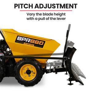 Baumr-AG Plough Blade Accessory | For BPR880 & BPR890 Power Barrows | Leveller Attachment
