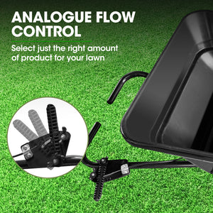 PLANTCRAFT Spreader | 12V | 36kg 30L | For ATV & Ride-On Mower | With Rain Cover