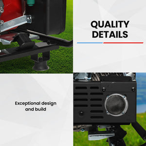 GENPOWER 8.5kW Peak 7.2kW Open Frame Inverter Generator | Push-Button Start | 2x15A, 1x32A, 20L Tank