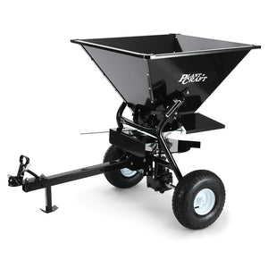 PlantCraft 160L Tow-Behind Broadcast Spreader | 158kg Load | Heavy-Duty Fertiliser & Seed Spreader