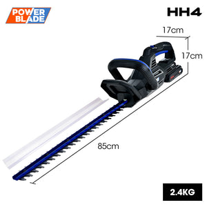 POWERBLADE HH4 20V Cordless Electric Hedge Trimmer Kit | Includes Battery & Fast Charger