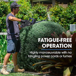 POWERBLADE HH4 20V Cordless Electric Hedge Trimmer Kit | Includes Battery & Fast Charger