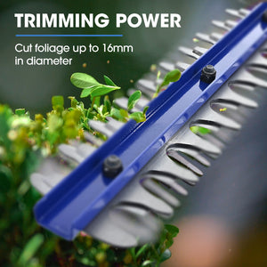 POWERBLADE HH4 20V Cordless Electric Hedge Trimmer Kit | Includes Battery & Fast Charger