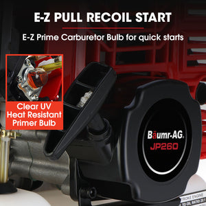 BAUMR-AG Petrol Jackhammer | 2-Stroke 52CC | Includes 2 Chisels & Carry Bag