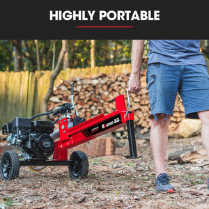 Baumr-AG | Hydraulic Wood Log Splitter | 12 Tonne | Petrol Powered | HPS400
