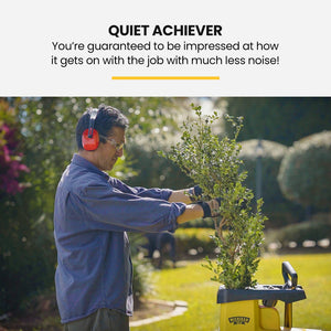 MICHIGAN 2400W Electric Mulcher | Crushing Garden Shredder Chipper