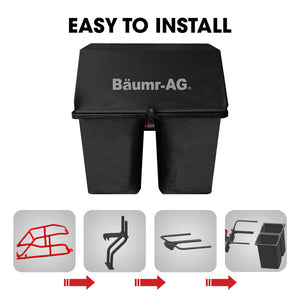 BAUMR-AG Grass Catcher | 150L | For 30" 300RX Electric Ride-On Mower