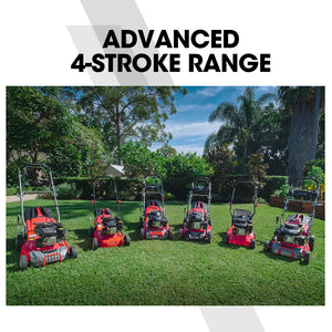Baumr-AG Petrol Lawn Mower | 139CC 4-Stroke | 16" Hand Push Lawnmower | 35L Catcher