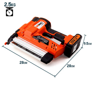 UNIMAC 2-in-1 Stapler Brad Nail Gun | CLS500 | 15-50mm 18GA | Cordless 20V Lithium Nailer